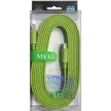 Кабель Meki Cables GH-T-3GR (3м, зеленый)