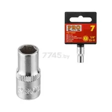 Головка 1/4" 9 мм 6 граней PRO STARTUL (PRO-54009)
