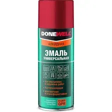 Эмаль Donewell RAL 9005 Универсальная акриловая DW-A9005M 0.52 л (черный матовый)