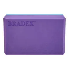 Блок для йоги Bradex SF 0732 (фиолетовый)