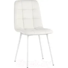 Стул Stool Group Oliver (экокожа белый/белые ножки)