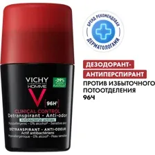 VICHY Homme Дезодорант-антиперспирант CLINICAL CONTROL 50 мл