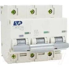 Выключатель автоматический ETP ВА 47-100 3P 32А (C) 10kA / 11555