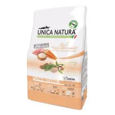 Корм сухой "Unica Natura Indoor" для кошек, курица, рис, морковь, 1,5 кг