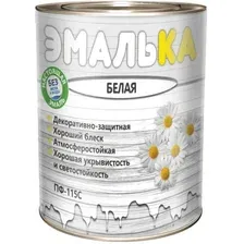 Краска Эмалька ПФ-115 С 2 л (белый)