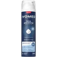 Пена для бритья Ivomed Men Свежесть и уход для всех типов кожи (200мл)