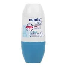 Numis med / Нумис мед Дезодорант шариковый pH 5,5 с пантенолом 0% Aluminium (ACH), 50 мл.
