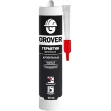 Герметик Grover В100 битумный кровельный, 300мл