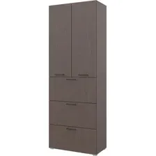 Шкаф распашной Горизонт Бонн 760 3 ящика (венге)
