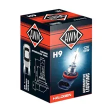Галогенная лампа AWM H9 12V 65W PGJ19-5 1шт