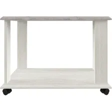 Журнальный столик Anrex Olivia L 70x40 (дуб анкона/вудлайн кремовый)