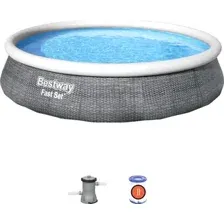 Надувной бассейн Bestway Fast Set 57376 (396x84)