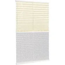 Плиссе Delfa Mirror СПШ-3901/1102 Basic Transparent (43x160, кремовый/белый)