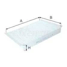 Салонный фильтр MFILTER K 9174 MB W166 ML 3.5i 11>