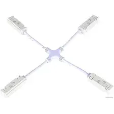 Коннектор питания шинопровода ST Luce X-образный для однофазного магнитного шинопровода ST006.569.00
