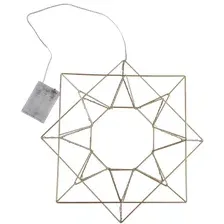 Подвеска AksHome Тип 5 Солнце 35.5х5х35см 26LED 3АА