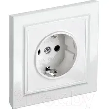 Розетка IEK Brite BR-R14-16-K01-F (белый)