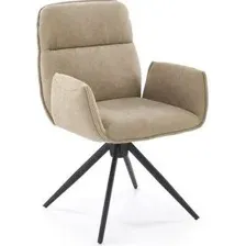 Стул с подлокотниками Halmar K574 (темно-бежевый)