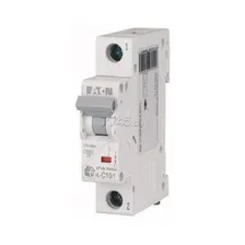 Автоматический выключатель EATON HL 1P 10А С 4,5кА (194729)