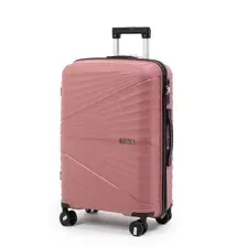 Чемодан дорожный PRIDE 9702 пудровый L (большой)