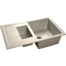 Кухонная мойка GranFest GF-Q775KL (серый)