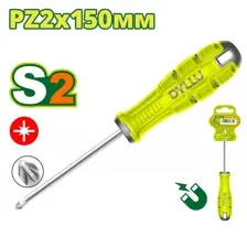 Отвертка крестовая PZ2x150мм DYLLU DTSDC226