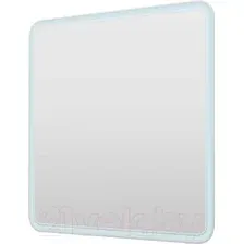Зеркало Пекам Marta 2 80x80 / marta2-80x80dpcl (с подсветкой, сенсором на взмах руки, подогревом и часами)