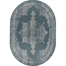 Циновка Merinos Kair S129-OVAL-BLUE (1.4х2)