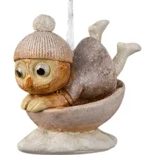 Елочная игрушка Erich Krause Decor. Совенок нарядный 62433