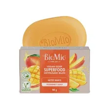 Натуральное мыло.С баттером Манго 90 г BioMio BIO-SOAP
