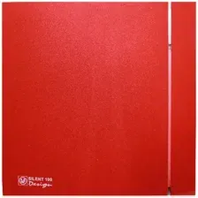Осевой вентилятор Soler&Palau Silent-100 CZ Red Design - 4C [5210611800]