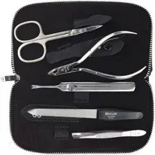 Набор для маникюра Dewal 902BLACK (черный)