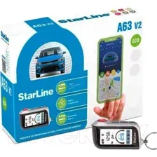 Автосигнализация StarLine A63 2CAN+2LIN Eco V2