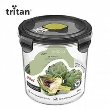 Контейнер для продуктов герметичный с клапаном "Brilliant" круглый 1,15л