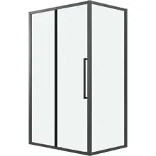Душевой уголок Grossman Cosmo 120x100x195 120.K33.02.1210.21.00 (черный матовый/стекло прозрачное)