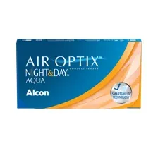 Линзы контактные мягкие: линзы AIR OPTIX Night&Day AQUA r8,4 -9,50, 1 шт.