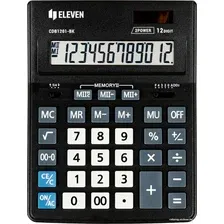 Бухгалтерский калькулятор Eleven Business Line CDB1201-BK (черный)