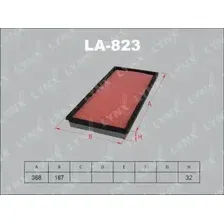 Воздушный фильтр LYNXAUTO LA-823