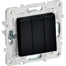 Выключатель IEK Skandy SK-V30-0-10-K02 (черный)