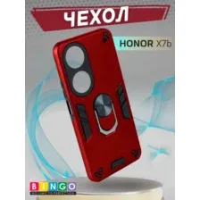 Чехол-накладка Bingo Warrior для Honor X7b (красный)