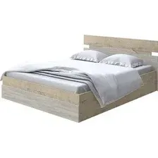 Кровать PROxSON Milton с ПМ 140x200 (бунратти/ясень шимо светлый)