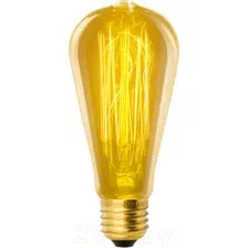 Лампа Uniel Vintage IL-V-ST64-60/GOLDEN/E27 VW02 / UL-00000482