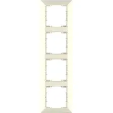Рамка Mutlusan Candela 2125-800-2402 (слоновая кость)