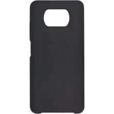 Чехол-накладка Case Matte Lux для Poco X3 (черный)
