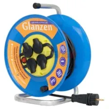 Удлинитель на катушке Glanzen EB-40-009