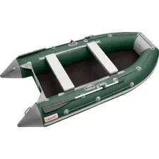 Моторная лодка Roger Boat Hunter 3000 (без киля, зеленый/серый)
