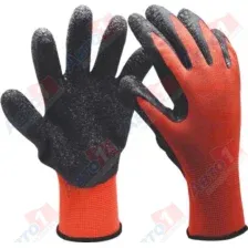 WUMAX 1899408209 Перчатки защитные от минимальных рисков, покрыты латексом, Red Latex, р. 9
