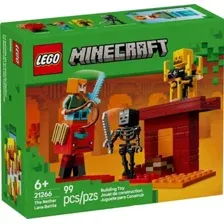 Конструктор LEGO Minecraft 21266 Битва за лаву Нижнего мира