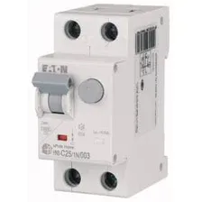 Дифференциальный автомат выключатель HNB-C25/1N/003, 1P+N, 25A, хар-ка C, 6kA, 30mA, тип АC, 2M