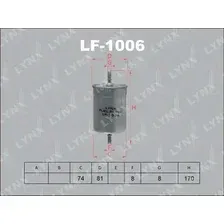 Топливный фильтр LynxAuto LF1006